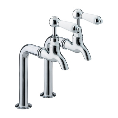 Bristan Renaissance Bib Taps Chrome Plated - RS BIB C - RSBIBC