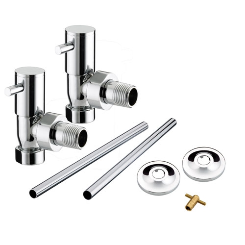 Bristan Contemporary Deluxe Valve Pack Angled Chrome - RV DLA C - RVDLAC