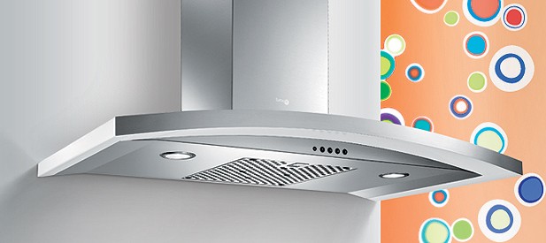 Elica Saturnia White Turboair Cooker Hood