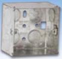 1 Gang 47mm Steel Galvanised Box - SG147