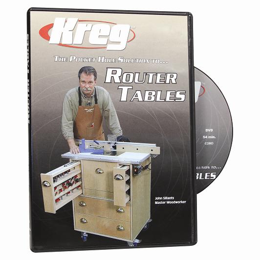 Kreg Making Router Tables DVD - 141321
