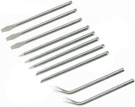 Silverline - 10PK SOLDERING TIP SET (10PK 40W) - 675071