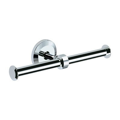 Bristan Solo Double Toilet Roll Holder Chrome - SO DROLL C - SODROLLC