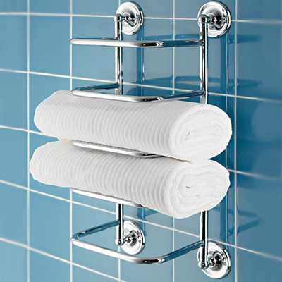 Bristan Solo Towel Stacker 1 Chrome - SO TSTACK1 C - DISCONTINUED - SOTSTACK1C