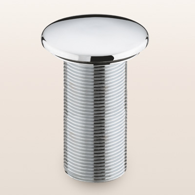 Bristan Mushroom Basin Waste Unslotted Chrome - W BSN14 C - WBSN14C - DISCONTINUED