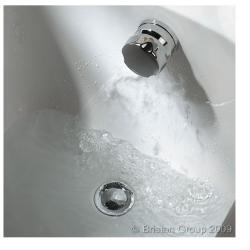 Bristan Combined Bath Fill & Overflow Satin - W FILL SAT - WFILLSAT - DISCONTINUED