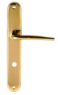 Sussex Lever Bathroom Polished Brass