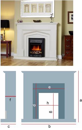 Burley Coniston Fire Surround - 116613 DISCONTINUED