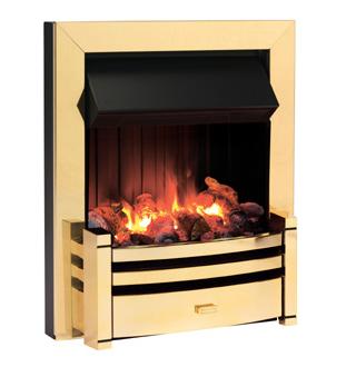 Dimplex Charlotte Brass - CRT20BR - COLLECTION ONLY 