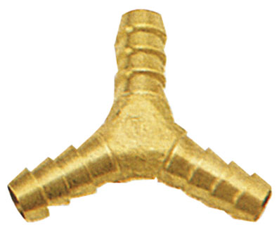 5/16" (8mm) Brass Y Hose Tail - 2020-1950