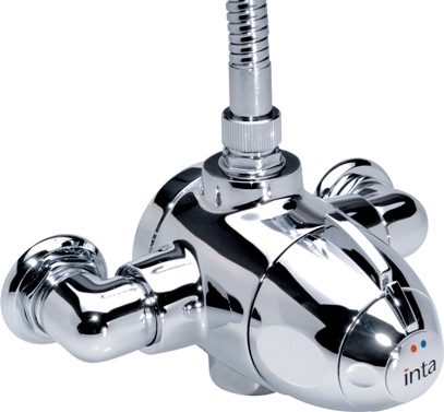 Intaflow Modern Exposed Shower Mixer Valve only - DISCONTINUED  