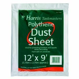 Harris Taskmasters Polythene Dust Sheet - 3030 - SOLD-OUT!! 