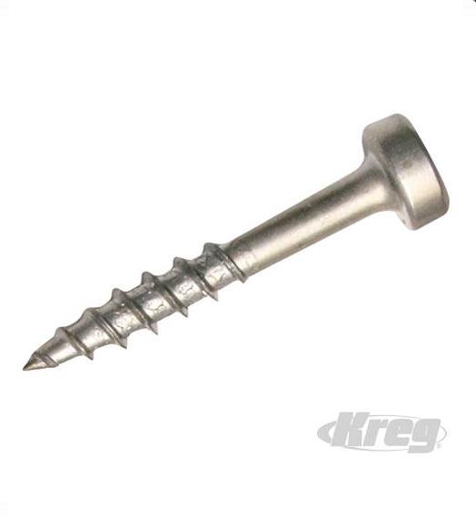 Kreg Pocket Screws Pan Head Coarse No 7 x 1" 1000pk - 237462