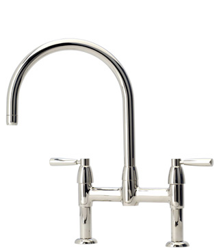IO 2-3 Hole Sink Mixer With Lever Handles Chrome C12106
