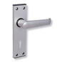 UNION 366 Ambassador Plate Mounted Lever Furniture Formerly Wellington - Anodised Silver Lever Lock - 1699 