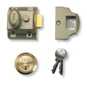 YALE 77 & 706 Non-Deadlocking Traditional Nightlatch - 40mm Polished Brass Boxed - 706 