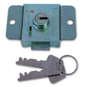 L&F 2303 7 Lever Springbolt Locker Lock - 6mm Zinc Plated KD - 2831 