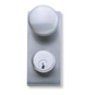 UNION 8040 Knob Operated Outside Access Device - Silver - U8040 