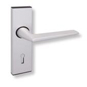 UNION 643 Raven Plate Mounted Lever Furniture - Anodised Silver Lever Lock - 3954 