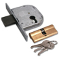 CISA 42022 Euro Gatelock - 85mm Nickel Plated KD Bagged - 42022 