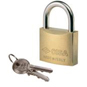 CISA 22010 "0" Bitted Open Shackle Brass Padlock - 30mm N/A Boxed - 4482 