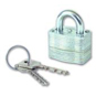 Squire 20 Series Warded Open Shackle Laminated Padlock - 38mm KD Visi - 491 