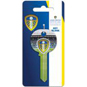 ASEC Football Key Blank 6 Pin Universal Section - Leeds - AS10082 