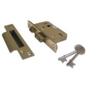 ASEC 5 Lever Sashlock - 64mm Polished Brass KD Boxed - AS1009 