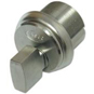 ASEC Thumbturn Screw-In Cylinder - Satin Chrome Thumbturn Boxed - AS1179 