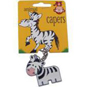 ASEC Wobble Head Key Ring - Zebra - AS231 