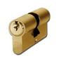ASEC 5-Pin Euro Double Cylinder - 60mm - 30/30 Polished Brass KD - AS1349 