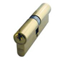 ASEC 6-Pin Euro Double Cylinder - 90mm - 40/50 Polished Brass KD - AS1417 