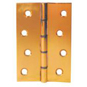 ASEC Double Phosphor Bronze Washer Hinge - 102mm X 67mm X 2.50mm Polished Brass - AS1506 