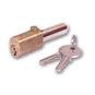 ASEC Oval Bullet Lock - 45mm Polished Brass KA "A" - AS1992 