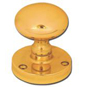 ASEC Victorian 62mm Rose Centre Knob - Polished Brass Visi - AS3546 