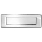 ASEC Victorian Letter Plate - 254mm Chrome Plated Visi - AS3580 