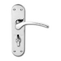 ASEC Sherwood Plate Mounted Lever Furniture - Chrome Plated Bathroom Visi - N/A 