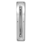 ASEC Plate Mounted 63mm Aluminium Pull Handle - 225mm PAA - AS4015 