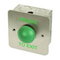 ASEC DRB004/F/PTE SS Green Dome Exit Button - EXB0657 - EXB0657 