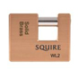 Squire WL Series Brass Sliding Shackle Padlock - 70mm KD Visi - WL2 