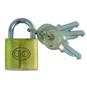 Tricircle 26 Series Brass Open Shackle Padlocks - 20mm KD Boxed - TC261 
