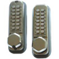 CODELOCKS CL200 Series Back To Back Digital Lock - CL290 Satin Chrome - 290 