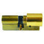 Banham S464 Euro K&T Cylinder - 72mm 36/36 Polished Brass KD - L13304 