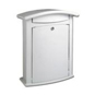 BURG 4901W Atlanta Post Box - White - 4901W 