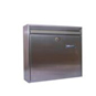 BURG 3877NI Borkum Post Box - Stainless Steel - 3877NI 