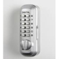 LOCKEY Digital Lock Key Safe - Satin Chrome Visi - LOCK BOX SC 