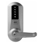 KABA 5000 Series Digital Lock With Passage Set - Satin Chrome - 5041XK 