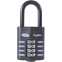 Squire CP50 Series 50mm Steel Shackle Combination Padlock - KD 38mm Long Shackle Visi - CP50-1.5 