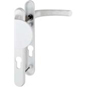 HOPPE UPVC Lever / Fixed Pad Door Furniture 554/3360N - 92mm Centres White - 554/3360N/1710 