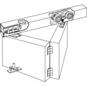 HENDERSON Husky Folding Track Sliding Door Gear - 1200mm - HF2512 